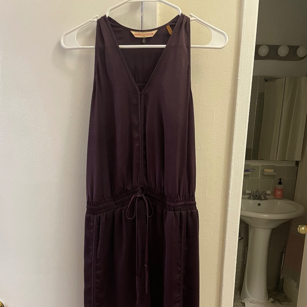 Rebecca Taylor Casual Dress, Burgundy, Size 0